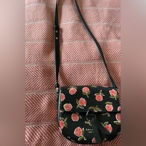 NEW Kate Spade soft leather rosebud crossbody purse.